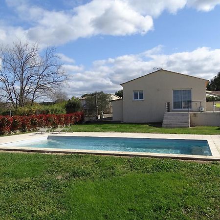 Villa Familiale Avec Piscine, Jardin A 10 Mn D'Uzes Flaux Extérieur photo