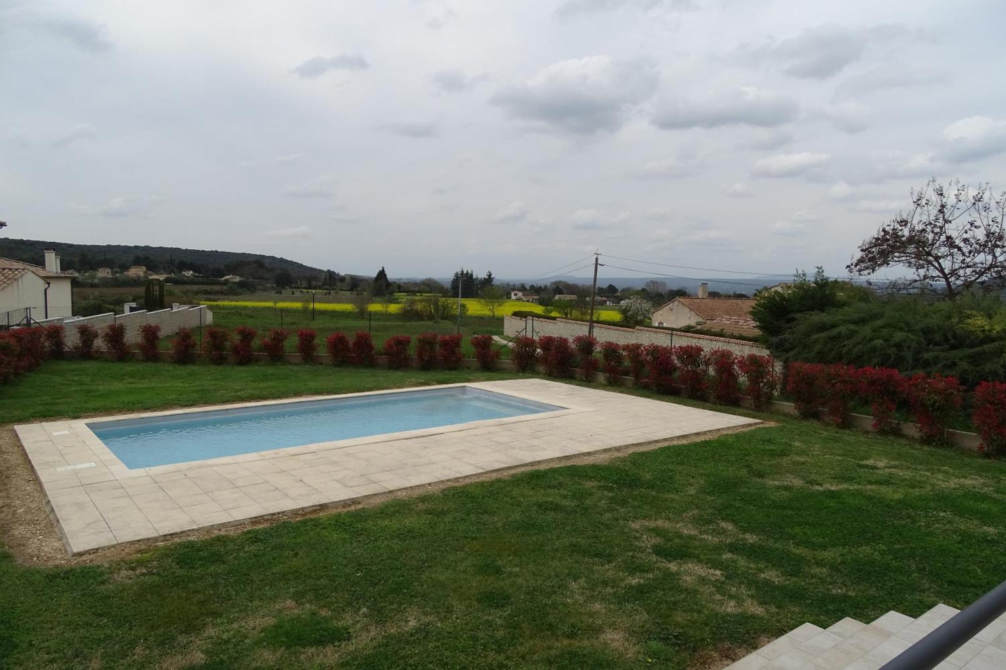 Villa Familiale Avec Piscine, Jardin A 10 Mn D'Uzes Flaux Extérieur photo